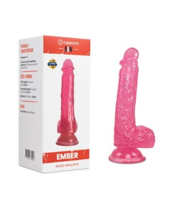 Dildo Realista Ember Rosado