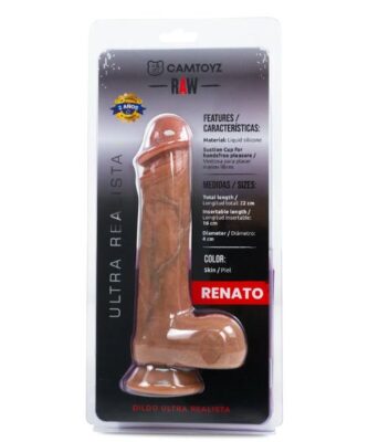 Dildo Ultra Realista Renato Piel