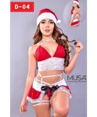 Disfraz Navideño Mama noel