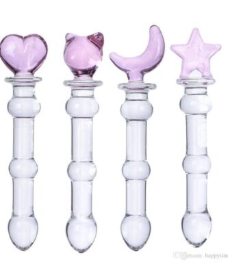 Plug Anal Cristal Estrella Luna Oso y Corazon