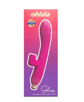 Vibrador Doble Selina Fucsia