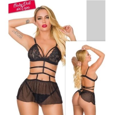 Baby Doll Sin Copa Blanco