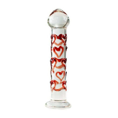 Dildo en Cristal Corazones Gondor