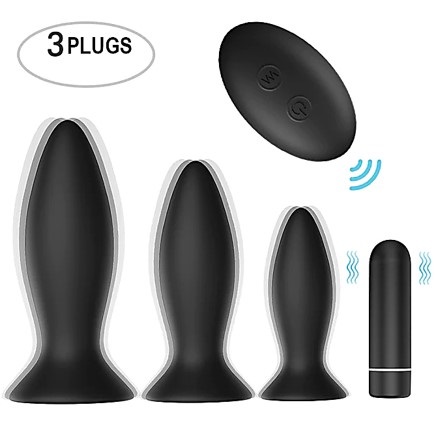 Kit Plug Anal Roar Con Vibracion