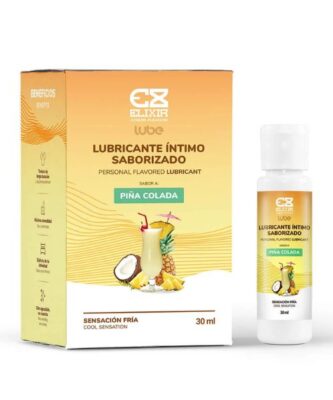 Lubricante Caliente Saborizado Elixir X30 ml Piña Colada