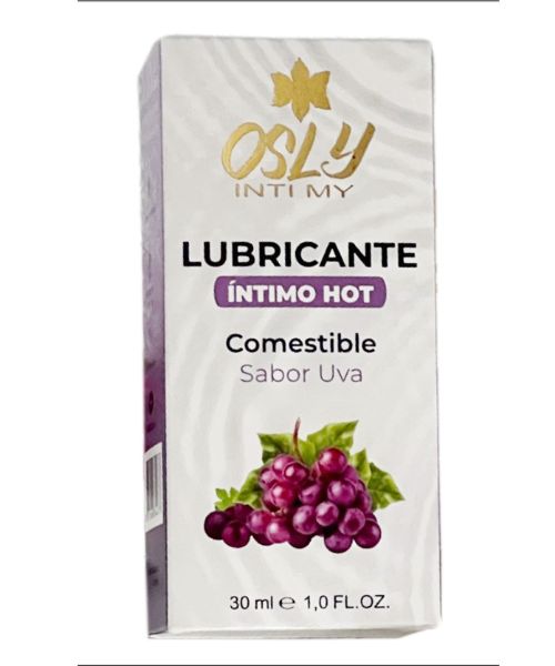 Lubricante Íntimo Hot Sabor Uva x30ml