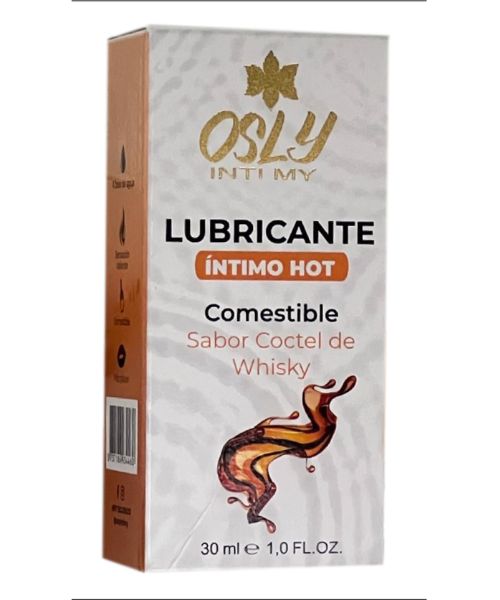 Lubricante Íntimo Hot Sabor Cóctel de Whisky x30ml